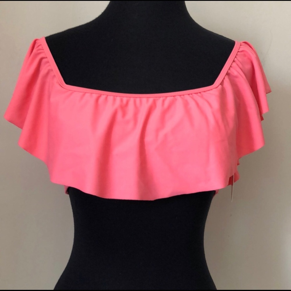 NWT Kensie Off Shoulder Bandeau Bikini Top